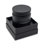 Świeca zapachowa Sandalwood, czarny