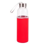 Szklana butelka Vim 500 ml, czerwony
