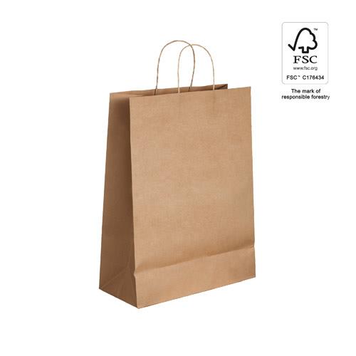 TAYLA. Torba z papieru kraftowego (115 g/m2)