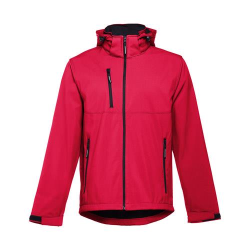 THC ZAGREB II. Męska kurtka softshell z poliestru i elastanu