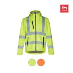 THC ZAGREB WORK. Kurtka softshell o wysokiej widoczności (unisex)