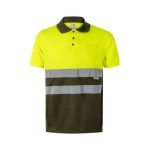 VL CUPID LARGE. Dwukolorowa koszulka polo w ptasie oczy (160 g/m2) z krótkim rękawem, poliester (100%)