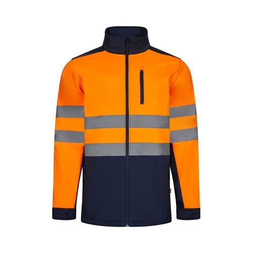VL HESTIA LARGE. Dwukolorowa kurtka soft shell (280 g/m2), z polarową podszewką i membraną TPU, z poliestru (96%) i elastanu (4%)