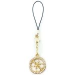 Zawieszka Guess 4G Rhinestone Charm - złota