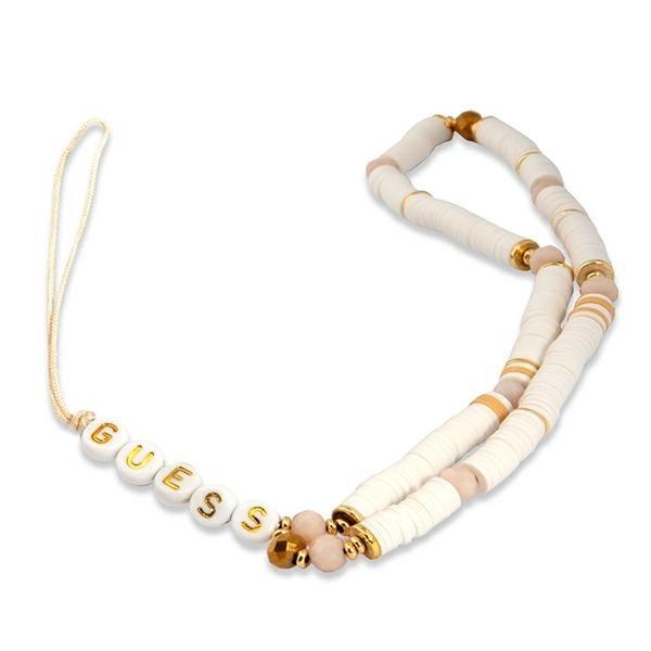 Zawieszka Guess Heishi Beads - biała