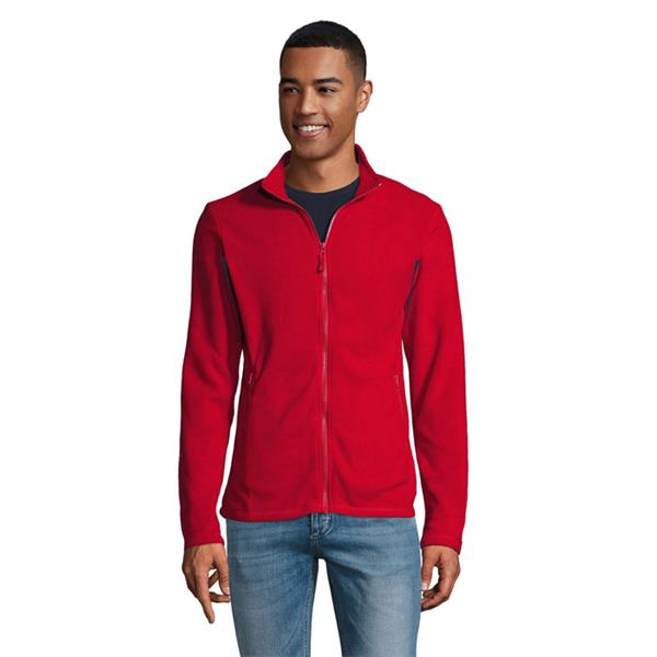 NORMAN Męski polar 220g - S02093-RD-4XL