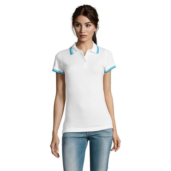 PASADENA damskie polo 200g - S00578-QU-XL