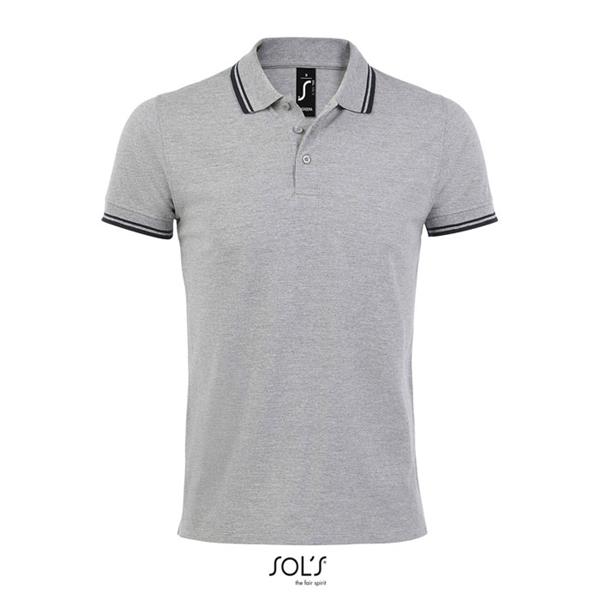PASADENA męskie polo 200g - S00577-GF-XL