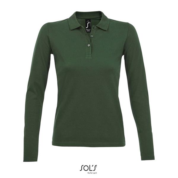 PERFECT Damskie LSL POLO180 - S02083-BO-M