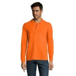 PERFECT MEN LSL POLO 180g - S02087-OR-3XL