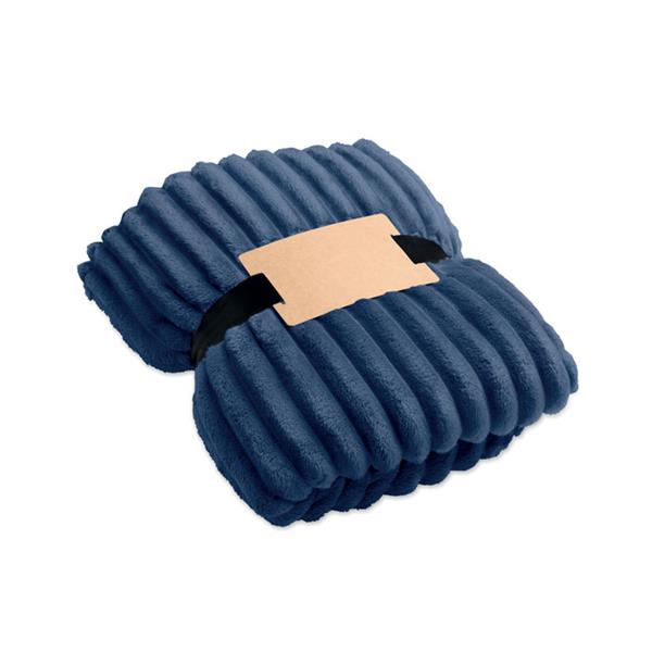 Polarowy koc w paski RPET - MO3184-04
