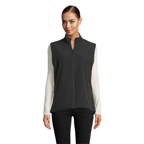 RACE BW WOMENSOFTSHELL - S02888-BK-L