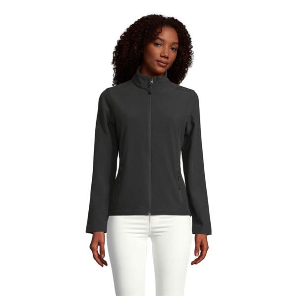 RACE Damskie Softsh. Kurtka - S01194-BK-XXL
