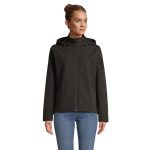 RACE WOMEN Kurtka z kapturem - S04448-BK-XL