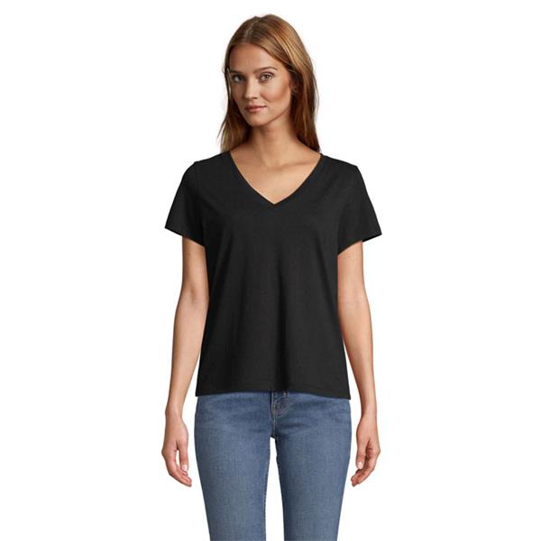 REGENT V T-SHIRT WOMEN - S04766-DB-M