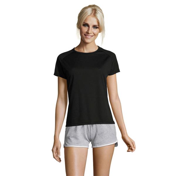 SPORTY Damski T-Shirt 140g - S01159-BK-XXL