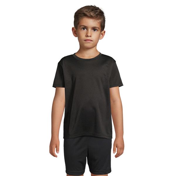 SPRINT KIDS SPORTS T-SHIRT - S04773-BK-XXL