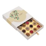 BOMBONIERKA ART DECO GOLD - 0202/Xmas