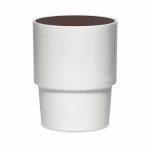 Barista biały-brązowy - KUBEK BARISTA