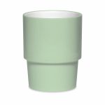 Barista jasny zielony-biały - KUBEK BARISTA