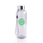 Butelka z tritanu 500 ml, stalowa nakrętka ze sznurkiem / Tritanbottle