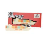 CZEKOLADOWY KSZTAŁT CHOCO4MAT KONTENEROWIEC PRINT - 0314P/CARGO