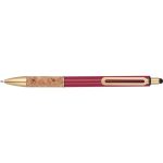 Długopis metalowy touch pen CAPRI - bordowy