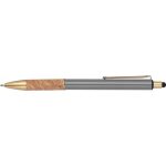 Długopis metalowy touch pen CAPRI - szary