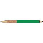 Długopis metalowy touch pen CAPRI - zielony