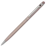 Długopis metalowy touch pen CATANIA - różowe złoto