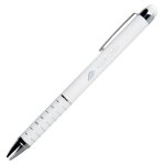 Długopis metalowy touch pen LUEBO - biały