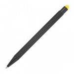 Długopis metalowy touch pen soft touch OHARA - żółty