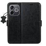 Etui skórzane Smart Luxe do Honor 600 Lite czarne