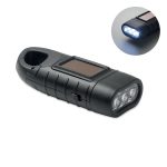 Latarka solarna z korbą dynamo - MO2540-03