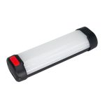 Latarka solarna z power bankiem ES982 3000 mAh - czarny