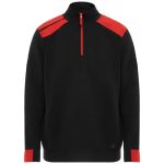 Maverick 280 g/m2 męski sweter z zamkiem błyskawicznym do połowy długości