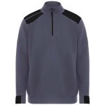 Maverick 280 g/m2 męski sweter z zamkiem błyskawicznym do połowy długości