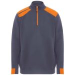 Maverick 280 g/m2 męski sweter z zamkiem błyskawicznym do połowy długości