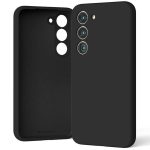 Mercury Silicone Case Samsung S24 FE BLACK / CZARNY