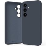 Mercury Silicone Case Samsung S24 FE NAVY / GRANATOWY