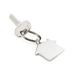 Metalowy brelok, kształt domu - KC6589-16