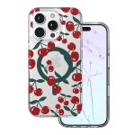 Nakładka Cherry Mag do iPhone 16 Pro 6,3" transparentna