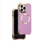 Nakładka Circle Glam Mag do iPhone 14 Pro 6,1" fioletowa