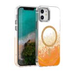 Nakładka Epoxy Mag do iPhone 12 / 12 Pro 6,1" pomarańczowa