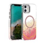 Nakładka Epoxy Mag do iPhone 12 / 12 Pro 6,1" różowa