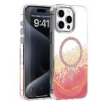 Nakładka Epoxy Mag do iPhone 15 Pro 6,1" różowa
