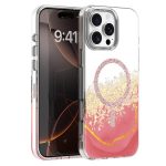 Nakładka Epoxy Mag do iPhone 16 Pro 6,3" różowa