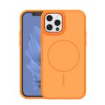 Nakładka Frame Thin Mag do iPhone 12 / 12 Pro 6,1" pomarańczowa