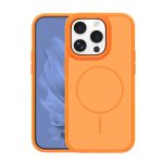 Nakładka Frame Thin Mag do iPhone 15 Pro 6,1" pomarańczowa