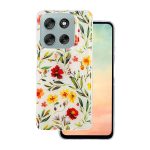 Nakładka Glow Glam do Motorola Moto G56 biała